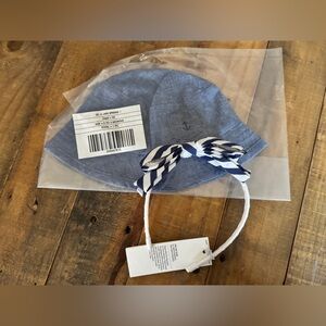 Janie and Jack Blue and Navy Hat